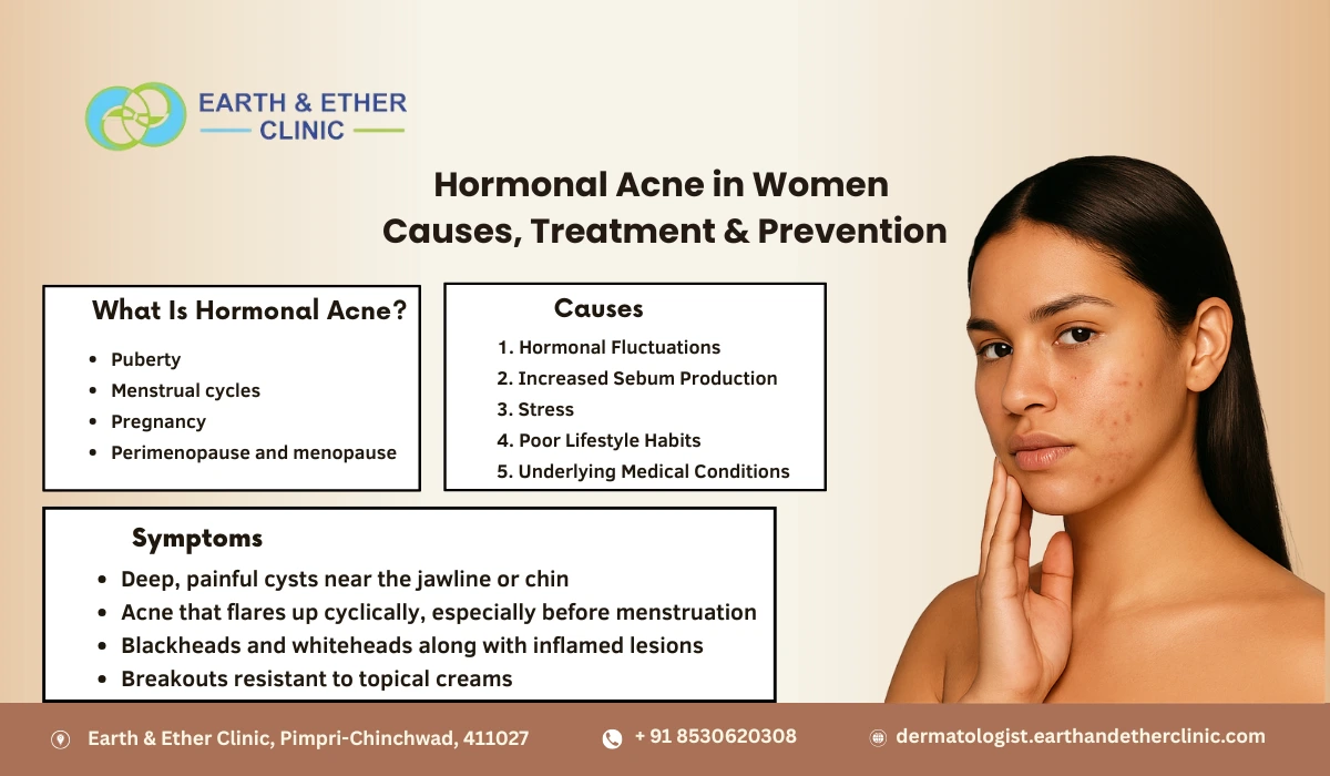 Hormonal Acne in Women – Causes, Treatment & Prevention