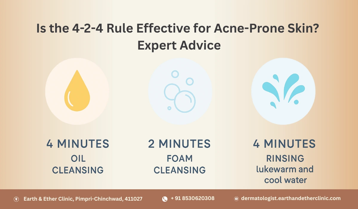 Is the 4-2-4 Rule Effective for Acne-Prone Skin? Expert Advice